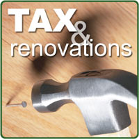 Tax and Renovations